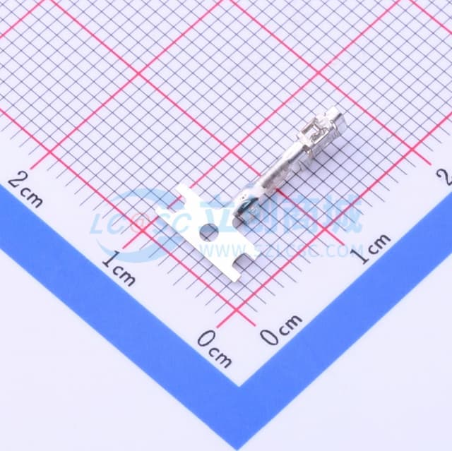 此物料购买超过100个是每100个一截发货 插口 触点 锡 22-26 AWG 压接实物图