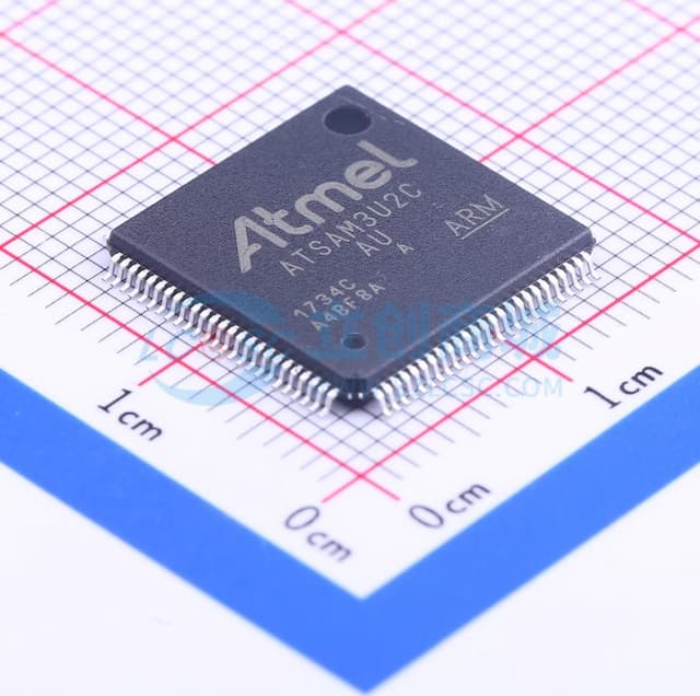 基于ARM的闪存MCU实物图
