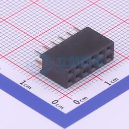 黑色 间距:2.54mm 2x6P 直插缩略图
