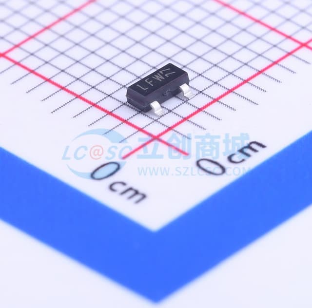 单向ESD 36V截止 峰值脉冲电流：2.5A@8/20us实物图