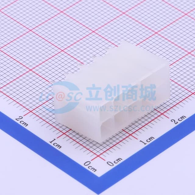 2x5P 间距:4.2mm 直插 系列:Mini-Fit(MX 4.2) 【插件】实物图