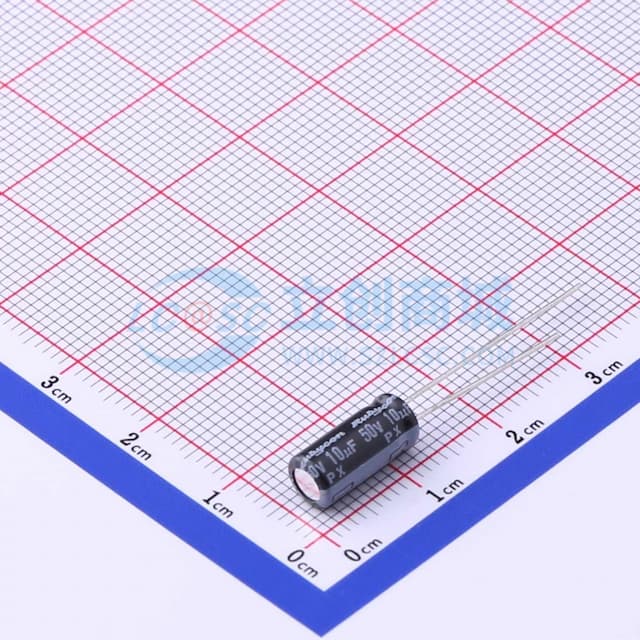 10uF ±20% 50V 【引线】实物图