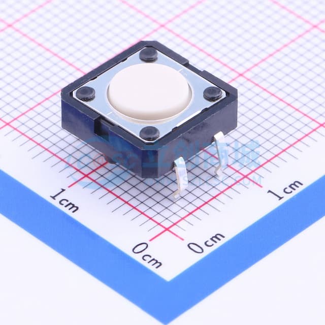 12*12*4.3mm 直插 轻触开关 【轻触】实物图