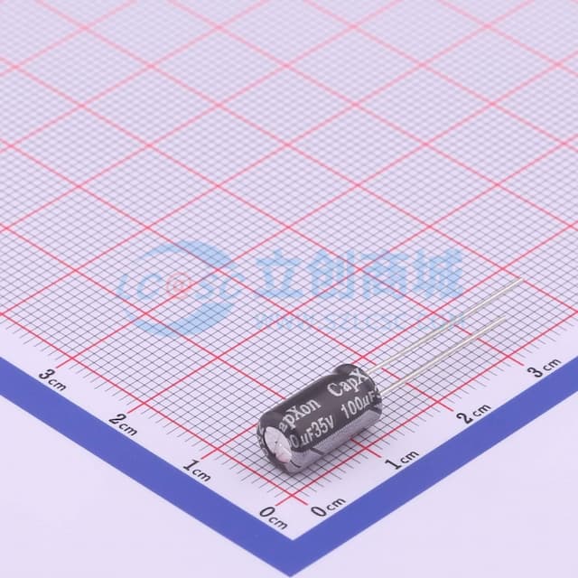 100uF ±20% 35V 【引线】实物图