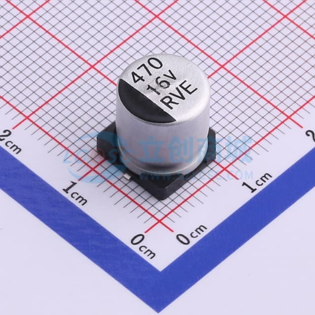 470uF ±20% 16V实物图