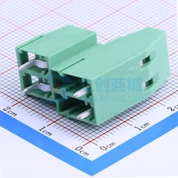 5.08mm 排数:2 每排P数:2 直插 【插件】缩略图