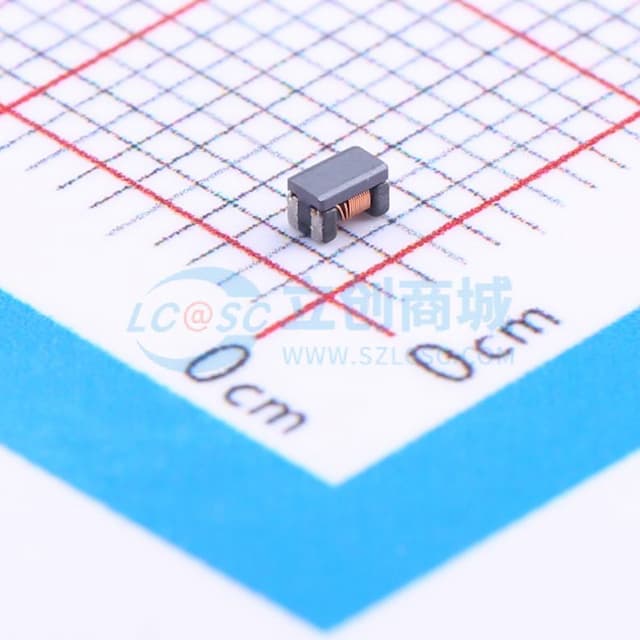 两路 贴片共模滤波器 阻抗200Ω@100MHz实物图