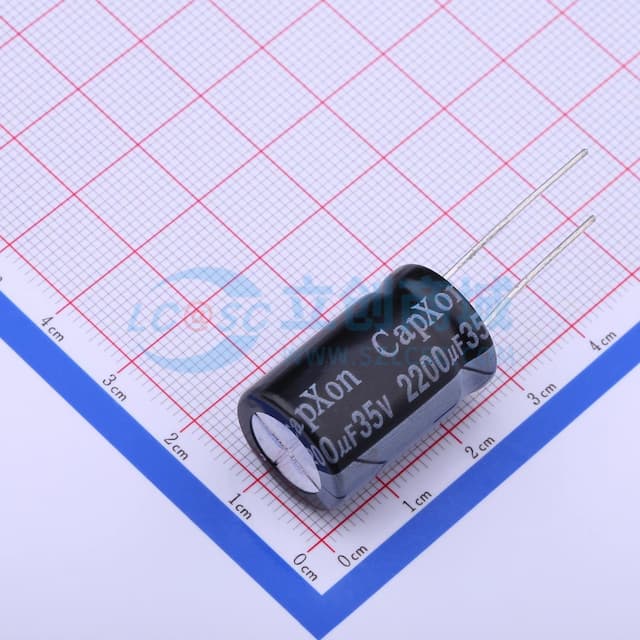 2200uF ±20% 35V 【插件】实物图