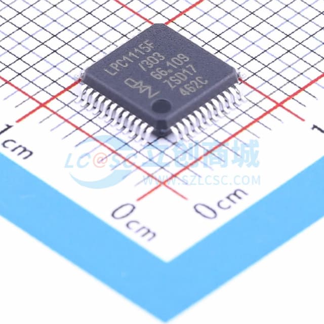 LPC1115FBD48/303,1实物图
