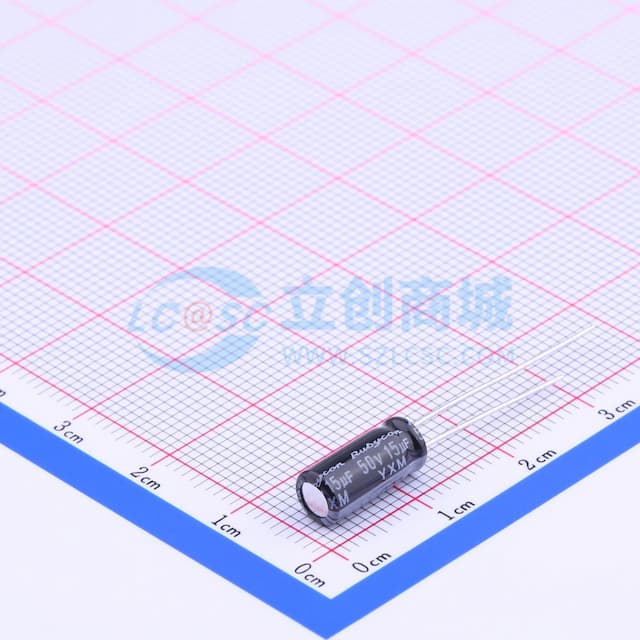 15uF ±20% 50V 【引线】实物图
