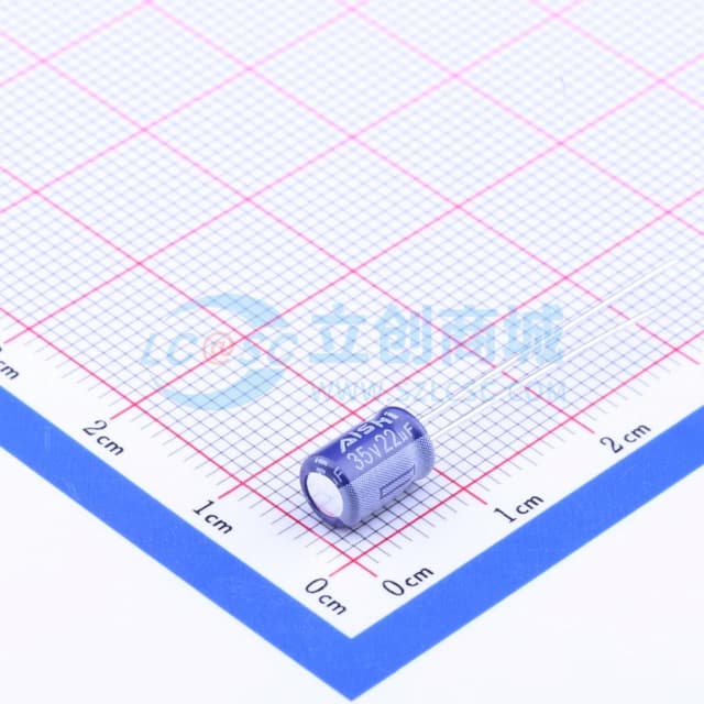 22uF ±20% 35V 【引线】实物图