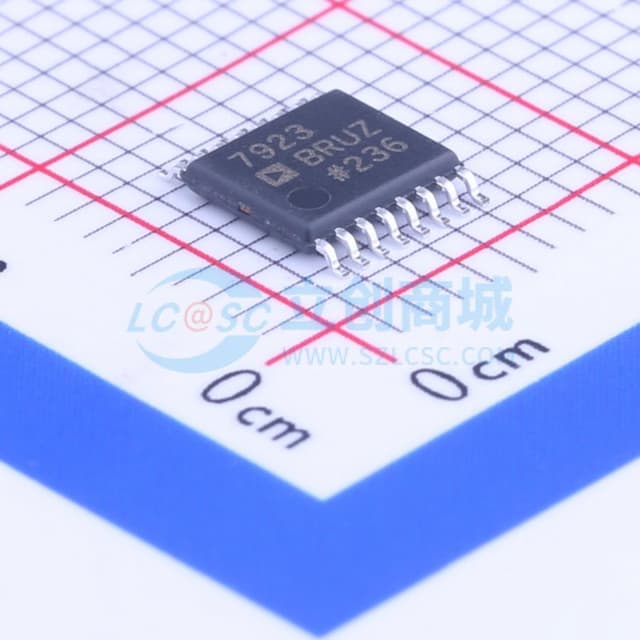 内置序列器的4通道、200 kSPS、12位模数转换器，采用16引脚TSSOP封装实物图