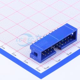 2.54mm 2x10P 排数:2 每排P数:10 【ID】缩略图