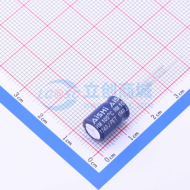 100uF ±20% 50V 【插件】实物图