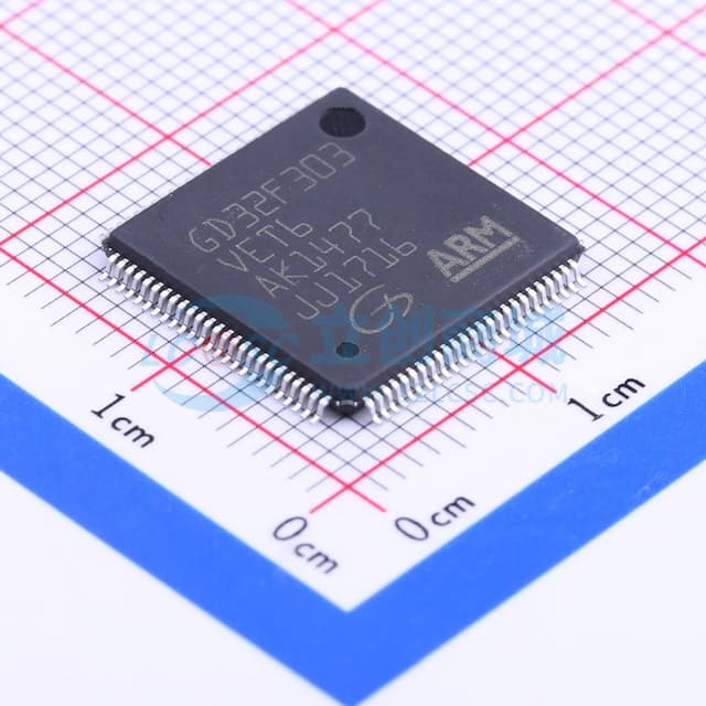 GD32F303VET6实物图
