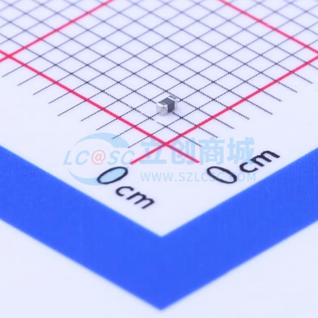 单路 0402磁珠 阻抗10Ω@100MHz实物图