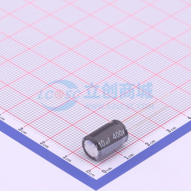 10uF ±20% 400V 【插件】实物图