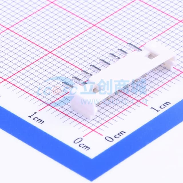1x8P 间距:2mm 直插 【插件】实物图