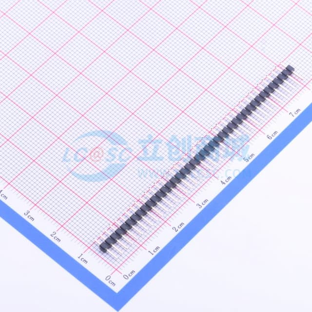 1x40P 间距:2mm 方针 直插 【排针】实物图