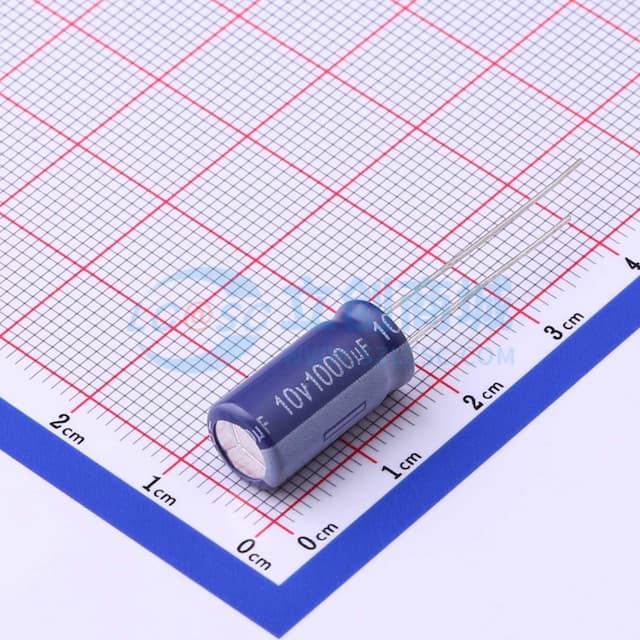 1000uF ±20% 10V 【插件】实物图