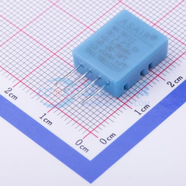 新款电容式数字温湿度传感器,老款已停产16.1x12.6x5.8mm DHT11  电容式传感器【温湿】实物图