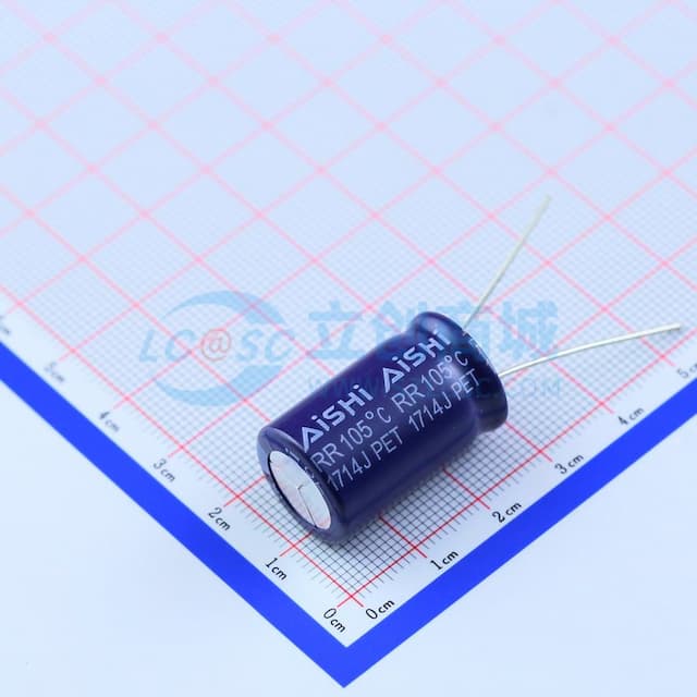 1000uF ±20% 50V 【引线】实物图