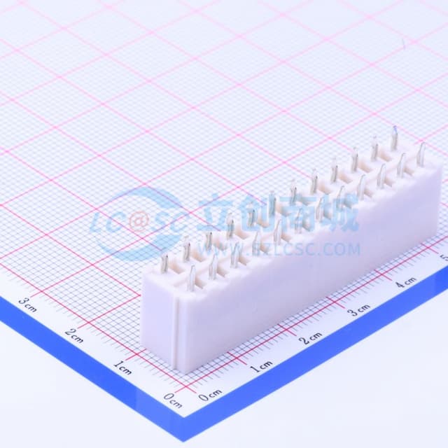 2x12P 间距:4.2mm 直插 【插件】实物图