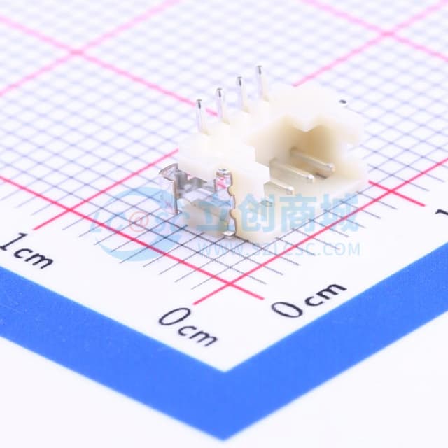 1x4P 间距:1.25mm 立贴实物图