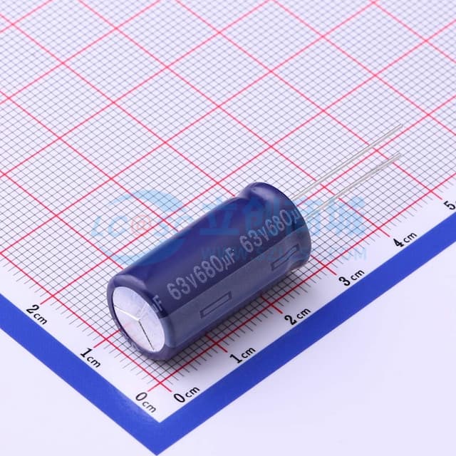 680uF ±20% 63V 【插件】实物图