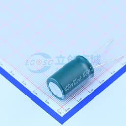 22uF ±20% 400V 【插件】缩略图