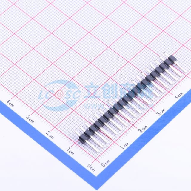 1x20P 间距:2.54mm 直插 【排针】实物图