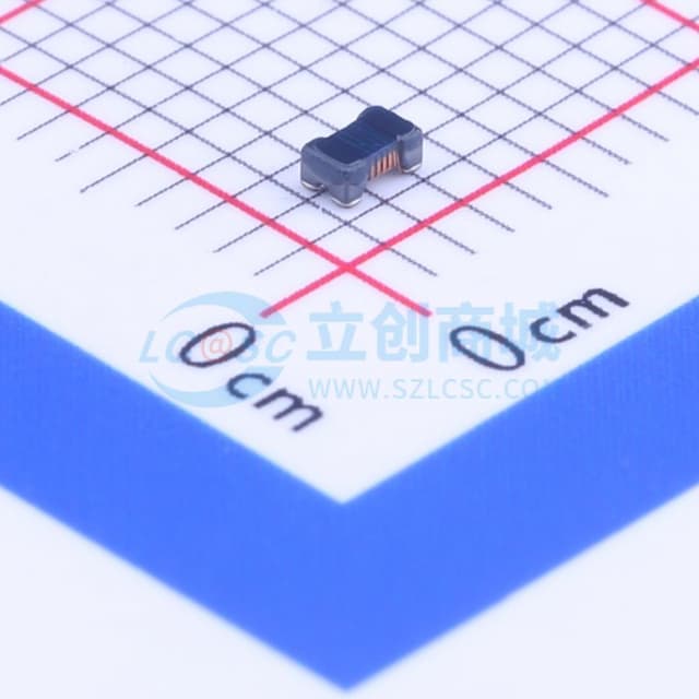 两路 贴片共模滤波器 阻抗67Ω@100MHz实物图