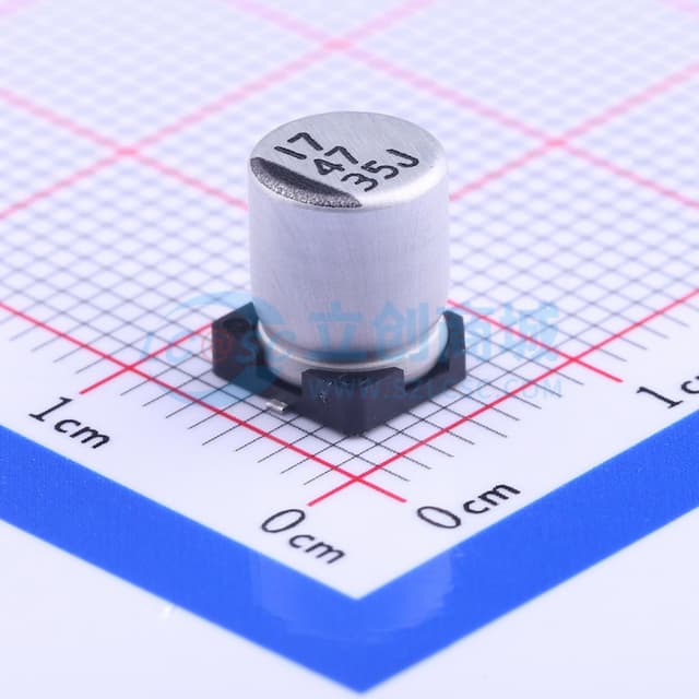 47uF ±20% 35V实物图