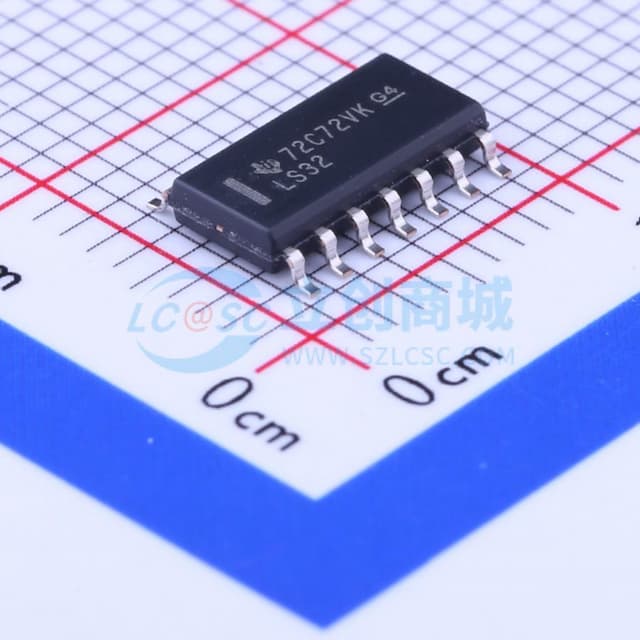 四路二输入正或门实物图