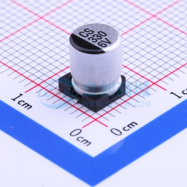 330uF ±20% 6.3V实物图