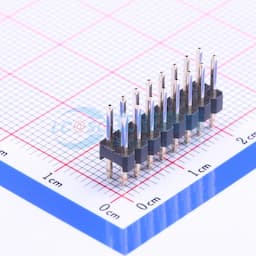 2x8P 间距:2.54mm 方针 直插 【排针】缩略图