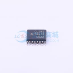 SN74CBTLV3253 低电压双1-of-4 FET多路复用器/解复用器缩略图