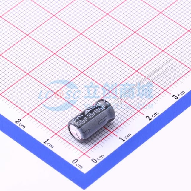 100uF ±20% 35V 【引线】实物图