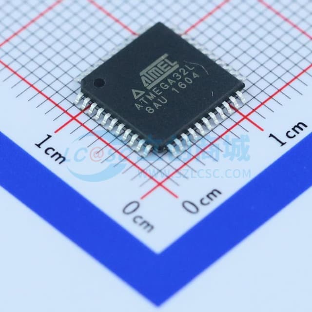 ATMEGA32L-8AU实物图