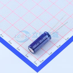 680uF ±20% 25V 【插件】缩略图