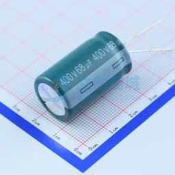 68uF ±20% 400V 【插件】缩略图