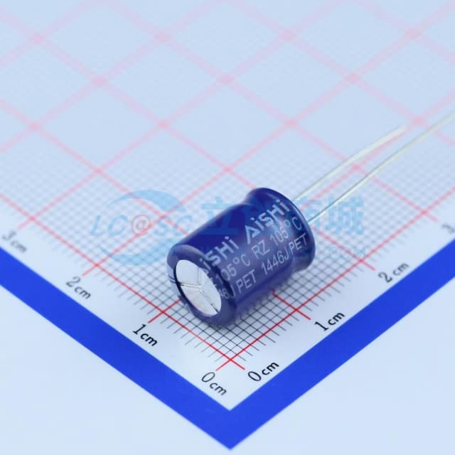 470uF ±20% 25V 【引线】实物图