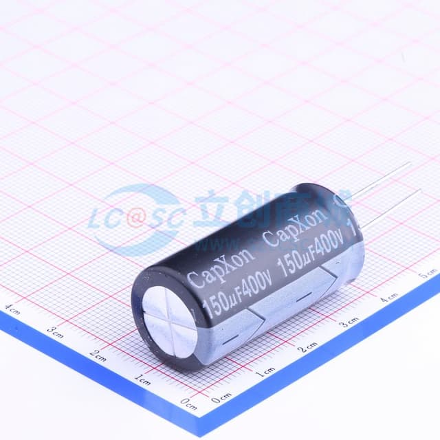 150uF ±20% 400V 【插件】实物图