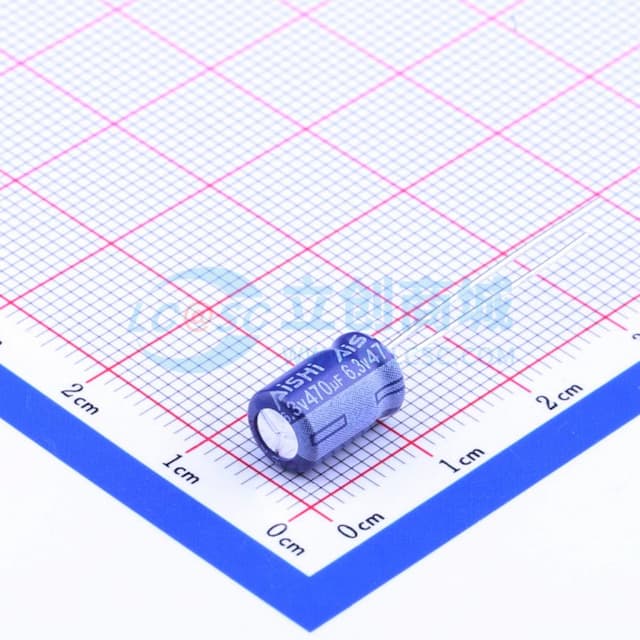 470uF ±20% 6.3V 【引线】实物图