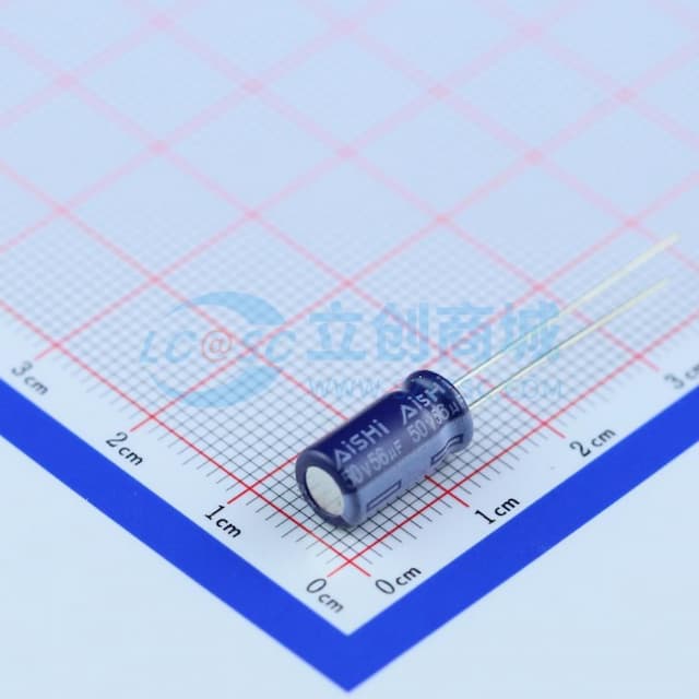 56uF ±20% 50V 【引线】实物图