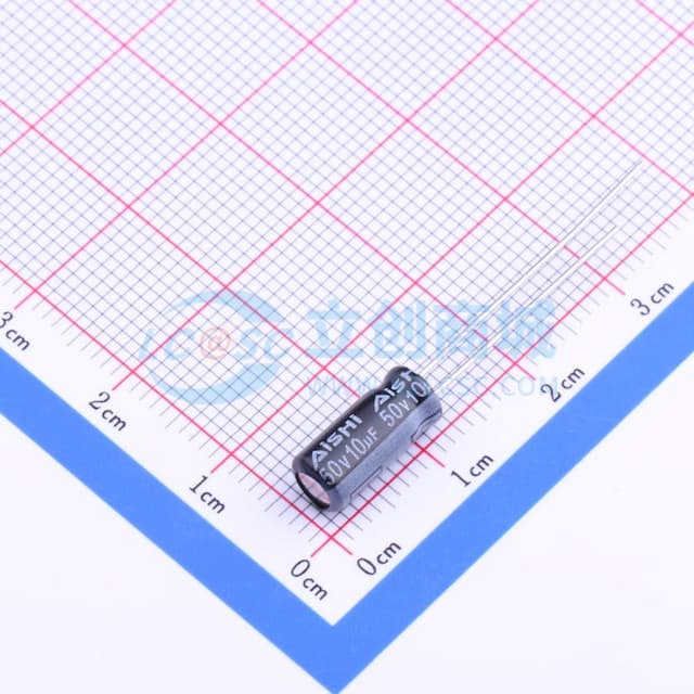 10uF ±20% 50V 【引线】实物图