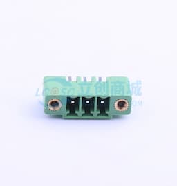 螺丝固定 1x3P 3.81mm 排数:1 每排P数:3 【插拔】缩略图