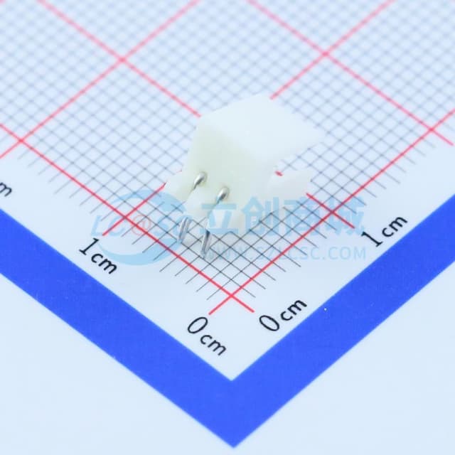 1x2P 间距:2mm 弯插【插件】实物图