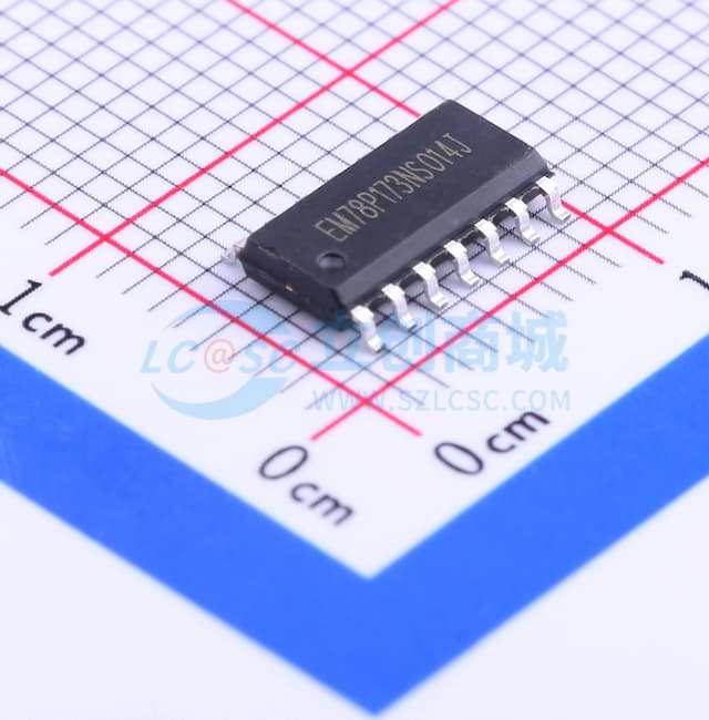 EM78P173NSO14J实物图