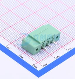 螺丝固定 1x3P 3.81mm 排数:1 每排P数:3 【插拔】缩略图